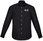 EOS Mens Long Sleeve Black Dress Shirt image 0