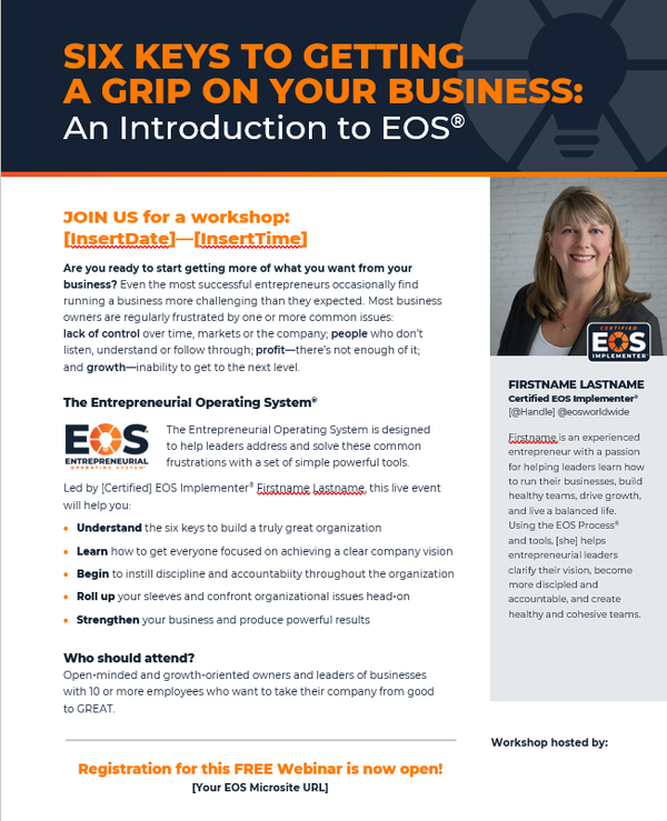 Flyer - Webinar Workshop image 0