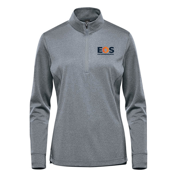 EOS Womens Long Sleeve Polo Quarter Zip image 0