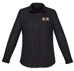 EOS Womens Long Sleeve Black Dress Shirt image 0